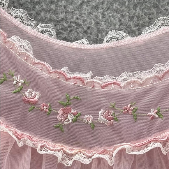 SABRINA CARPENTER CONCERT OUTFIT babydoll nightie vintage size m - Picture 2 of 10